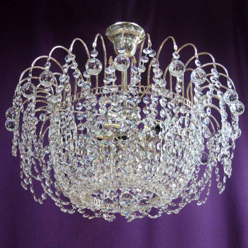 Люстра Акация подвесная шар 30 мм в Симферополе Гусь Хрустальный