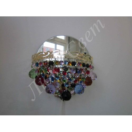 Бра Анжелика Разноцветная в Симферополе Гусь Хрустальный