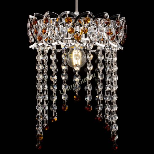 Барная люстра Астра №1 оптикон Чайная в Симферополе Гусь Хрустальный