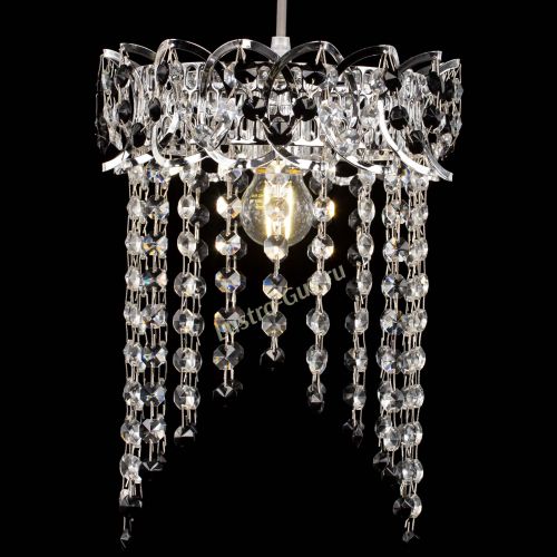 Барная люстра Астра №1 оптикон Черная в Симферополе Гусь Хрустальный