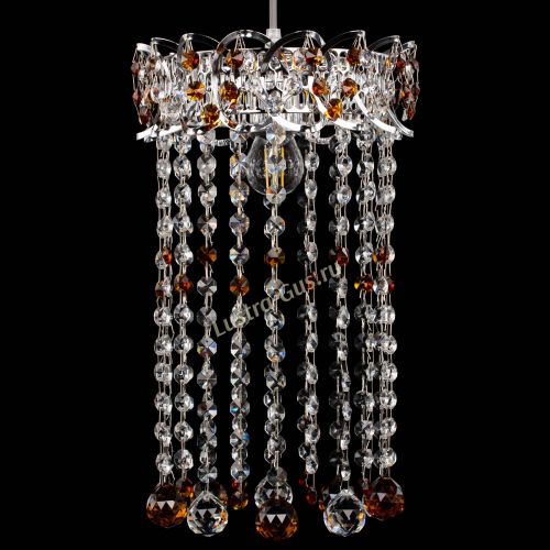 Барная люстра Астра №1 шар 30 длинная Чайная в Симферополе Гусь Хрустальный