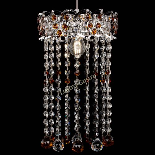 Барная люстра Астра №1 шар 30 длинная Чайная в Симферополе Гусь Хрустальный