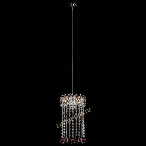 Барная люстра Астра №1 шар 30 длинная Чайная в Симферополе Гусь Хрустальный