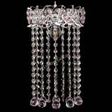 Барная люстра Астра №1 шар 30 длинная Розовая в Симферополе