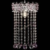 Барная люстра Астра №1 шар 30 длинная Розовая в Симферополе