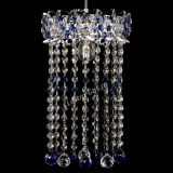 Барная люстра Астра №1 шар 30 длинная Синяя в Симферополе