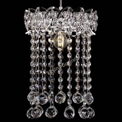 Барная люстра Астра №1 шар 30 в Симферополе Гусь Хрустальный
