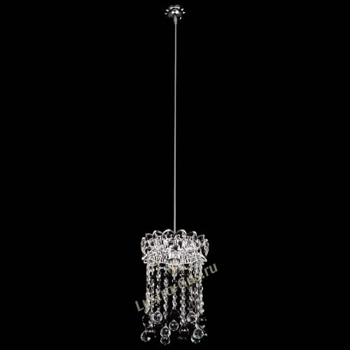 Барная люстра Астра №1 шар 30 черная в Симферополе Гусь Хрустальный