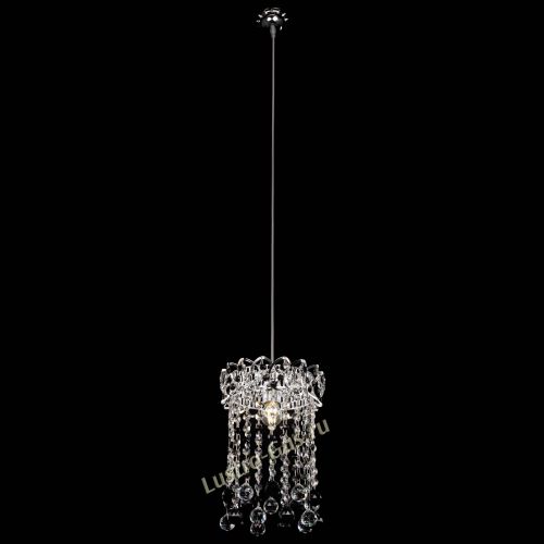 Барная люстра Астра №1 шар 30 черная в Симферополе Гусь Хрустальный