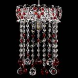 Барная люстра Астра №1 шар 30 красная в Симферополе