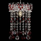 Барная люстра Астра №1 шар 30 красная в Симферополе