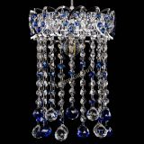 Барная люстра Астра №1 шар 30 синяя в Симферополе