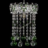 Барная люстра Астра №1 шар 30 зеленая в Симферополе