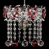 Барная люстра Астра №1 шар красная в Симферополе