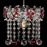 Барная люстра Астра №1 шар красная в Симферополе