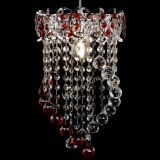 Барная люстра Астра №1 Сигма красная в Симферополе