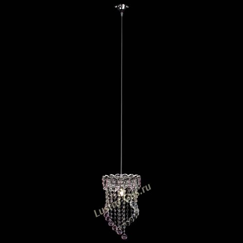 Барная люстра Астра №1 Сигма розовая в Симферополе Гусь Хрустальный