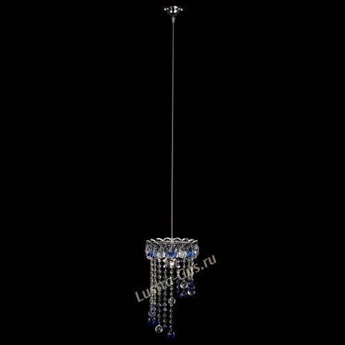 Барная люстра Астра №1 винтаж Синяя в Симферополе Гусь Хрустальный