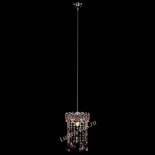 Барная люстра Астра №1 журавлик Красная в Симферополе Гусь Хрустальный
