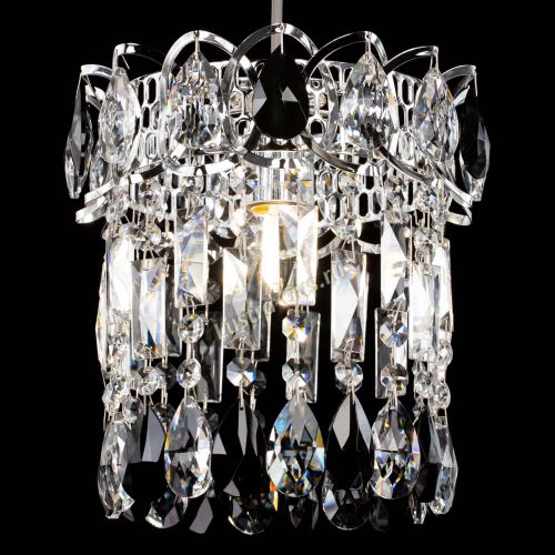 Барная люстра Астра №1 черная в Симферополе Гусь Хрустальный