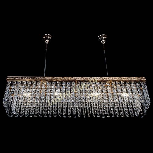 Барная люстра Прямоугольник №4 Антик в Симферополе Гусь Хрустальный