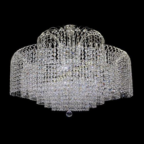 Люстра Агата №15 оптикон подвесная в Симферополе Гусь Хрустальный