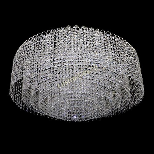 Люстра Агата №15 оптикон подвесная в Симферополе Гусь Хрустальный