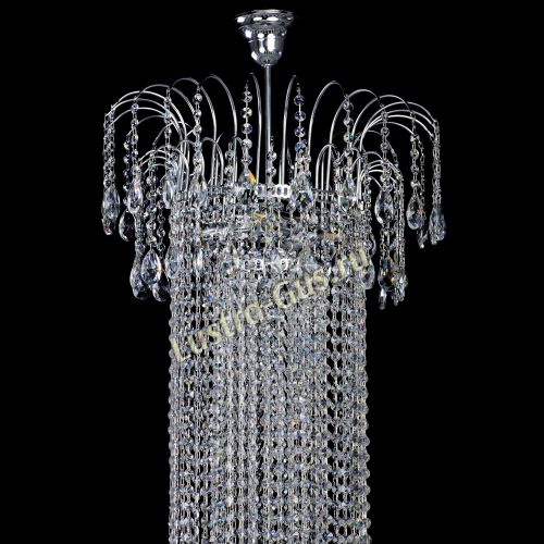 Люстра Агата длинная в Симферополе Гусь Хрустальный