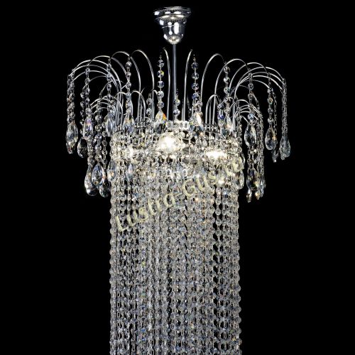 Люстра Агата длинная в Симферополе Гусь Хрустальный