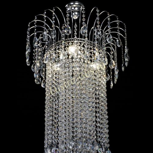 Люстра Агата длинная в Симферополе Гусь Хрустальный