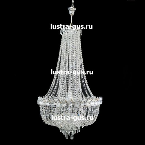 Люстра Александра (с подвесками баден,пластина) в Симферополе Гусь Хрустальный