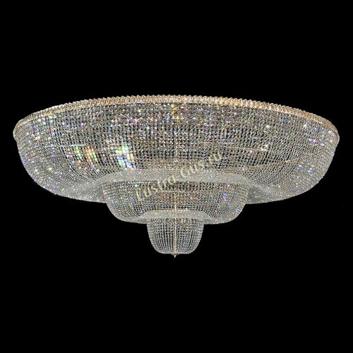 Люстра Большой Водопад каскад в Симферополе Гусь Хрустальный