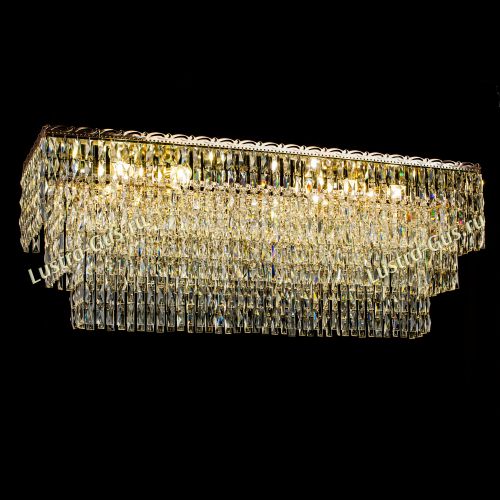 Люстра Четырехугольник Пластинка в Симферополе Гусь Хрустальный