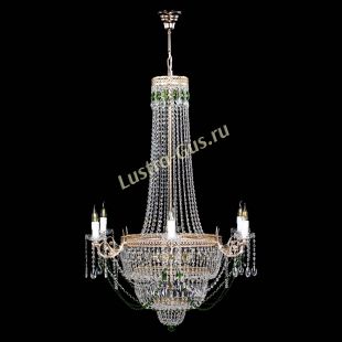 Подвесная люстра диаметр от 1 м Елизавета Венеция зеленая