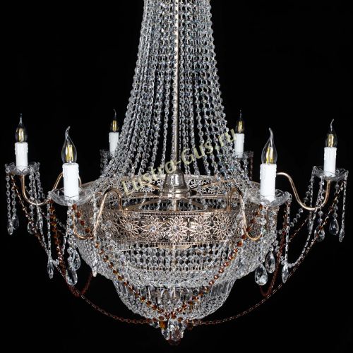 Люстра Елизавета Восток чайная в Симферополе Гусь Хрустальный