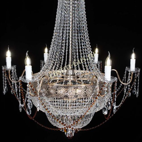 Люстра Елизавета Восток чайная в Симферополе Гусь Хрустальный