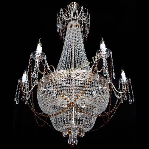 Люстра Елизавета Восток чайная в Симферополе Гусь Хрустальный