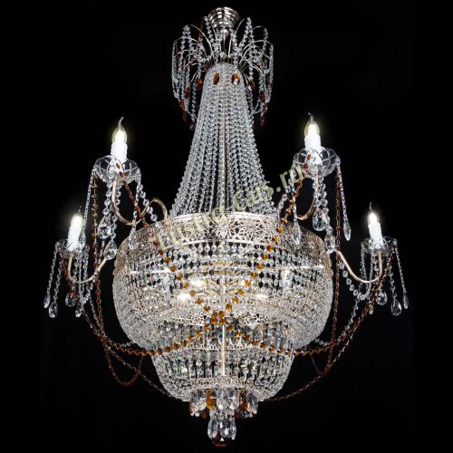 Люстра Елизавета Восток чайная в Симферополе Гусь Хрустальный