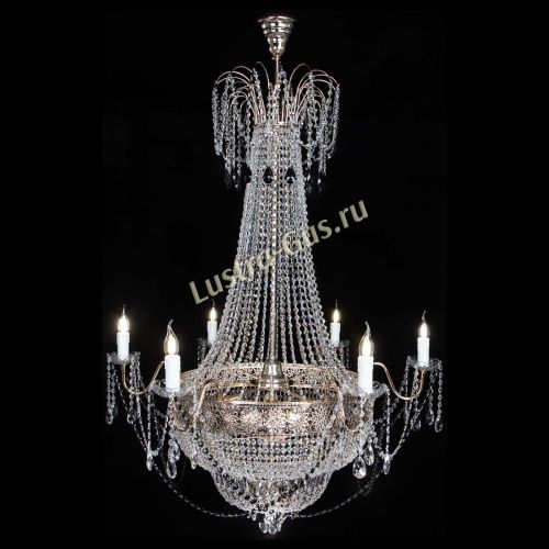 Люстра Елизавета Восток черная в Симферополе Гусь Хрустальный