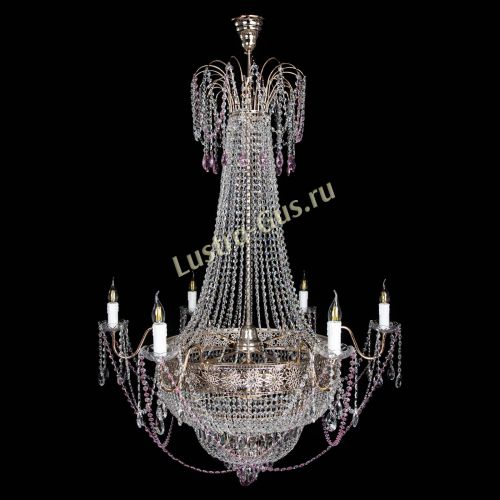 Люстра Елизавета Восток розовая в Симферополе Гусь Хрустальный