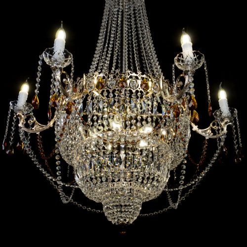 Люстра Елизавета чайная в Симферополе Гусь Хрустальный