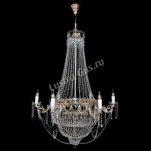 Люстра Елизавета черная в Симферополе Гусь Хрустальный