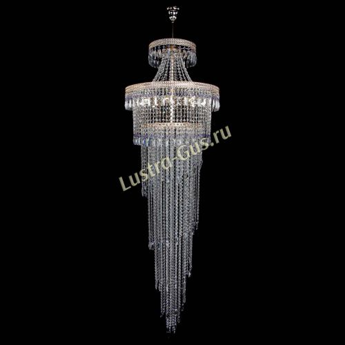 Люстра Флоренция Водопад №8 фиолетовая в Симферополе Гусь Хрустальный
