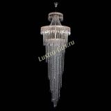 Люстра Флоренция Водопад №8 розовая в Симферополе