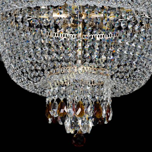 Большая люстра Хрустальный Каскад Дворцовый чайный в Симферополе Гусь Хрустальный