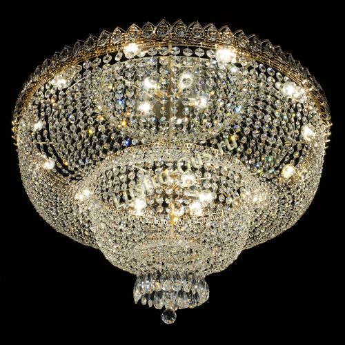 Люстра Хрустальный Каскад Дворцовый в Симферополе Гусь Хрустальный