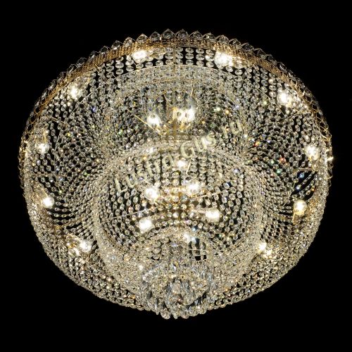 Люстра Хрустальный Каскад Дворцовый в Симферополе Гусь Хрустальный