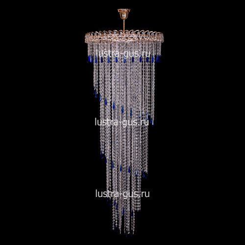 Люстра Каскад большой в Симферополе Гусь Хрустальный