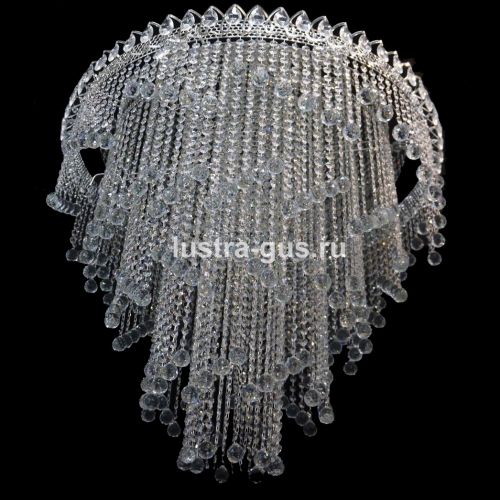 Люстра Капель с нарядом Косинус в Симферополе Гусь Хрустальный