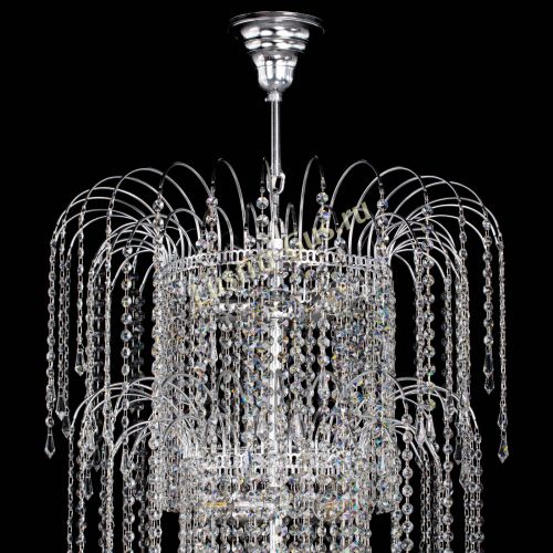 Люстра Каскад Винтовой в Симферополе Гусь Хрустальный